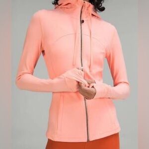 Lululemon Women's Hooded Define Jacket Dew Pink size 6 Nulu